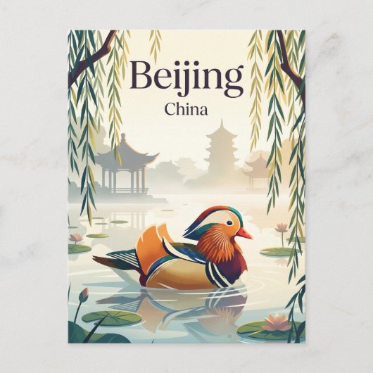 Peking China Briefkaart (Voorkant)