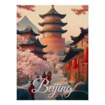 Peking China Reisposter