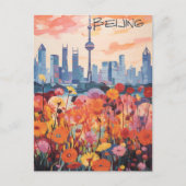 Peking China Reisstad Esthetisch Briefkaart (Voorkant)