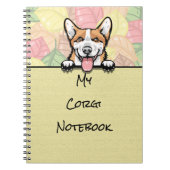 Peking Cute Corgi notitieboek (Voorkant)
