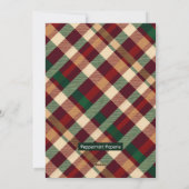 Peking Dalmatiër in Woodland Forest Pet Portrait Feestdagenkaart (Achterkant)