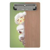 Peking Dieren Trio Mini Klembord (Voorkant)