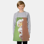 Peking Dieren Trio Schort (Gedragen)