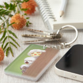 Peking Dieren Trio Sleutelhanger (Voorkant Rechts)