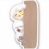 Peking Dieren Trio Sticker (Voorkant)