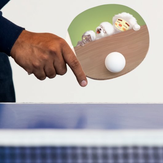 Peking Dieren Trio Tafeltennisbatje (Insitu)