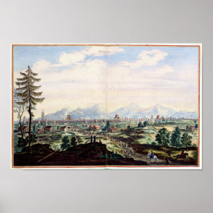 PEKING door Nieuhoff Poster