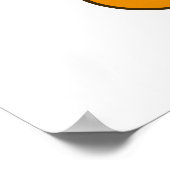 Peking Duck Funny Animal Chinese Dish Pun Poster (Hoek)