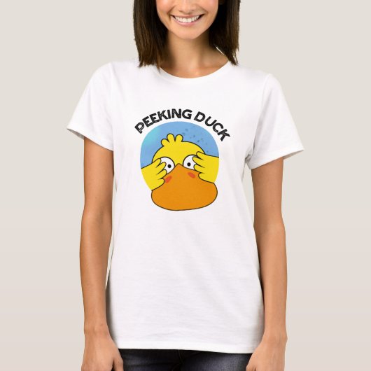 Peking Duck Funny Animal Chinese Dish Pun T-shirt (Voorkant)