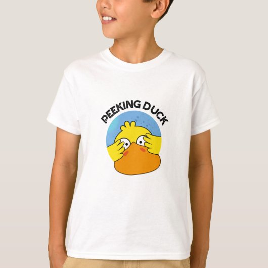 Peking Duck Funny Animal Chinese Dish Pun T-shirt (Voorkant)