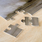 Peking Duck glimlacht een Mona Lisa-glimlach in de Legpuzzel (Zijkant)