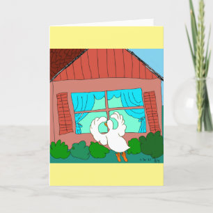 Peking Duck Probleem wenskaart Bedankkaart