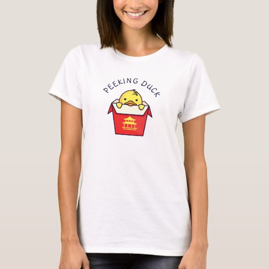Peking Duck Pun T-shirt (Voorkant)