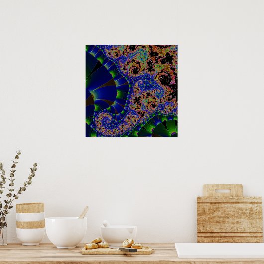 Peking Elephant Poster (Keuken)