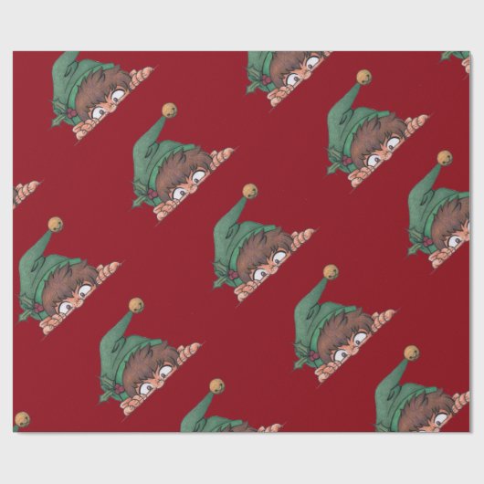 Peking Elf Holiday Cadeaupapier (Vlak)