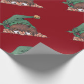 Peking Elf Holiday Cadeaupapier (Hoek)