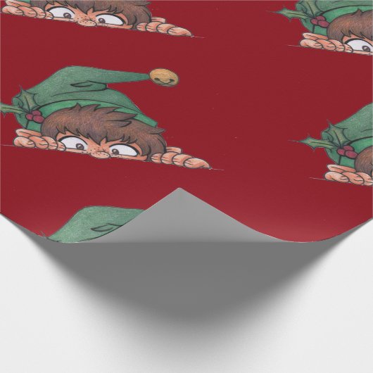 Peking Elf Holiday Cadeaupapier (Hoek)