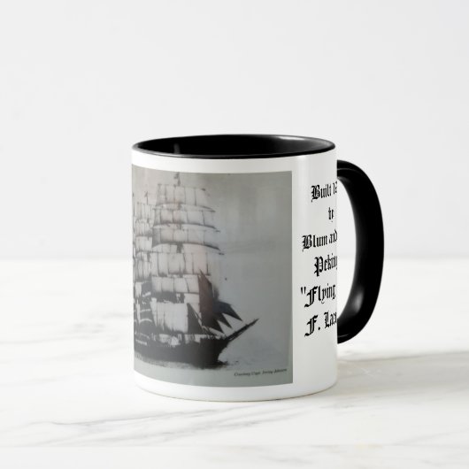 Peking "Flying P" F. Laeisz Mok (Voorkant rechts)