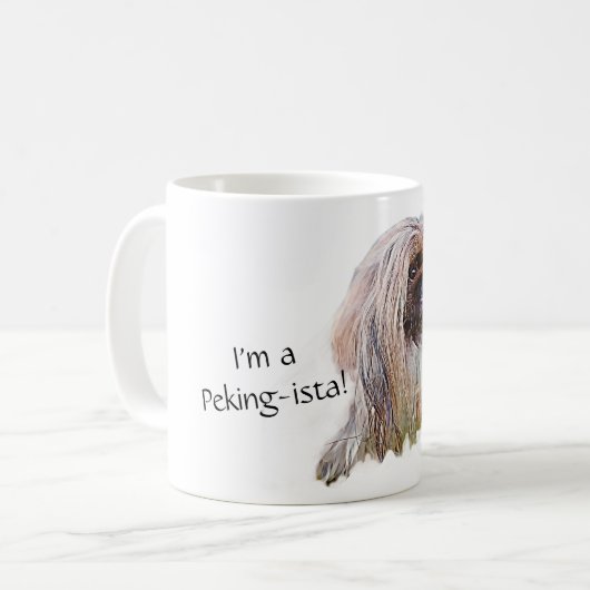 Peking-ista Mok van de Design van Leash (Voorkant links)