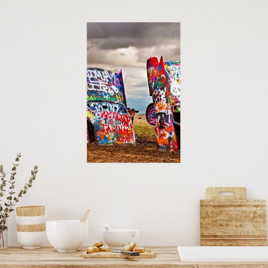 Peking-Koeien Poster (Keuken)