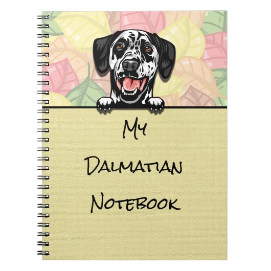 Peking Leuk Dalmatisch notitieboek (Voorkant)