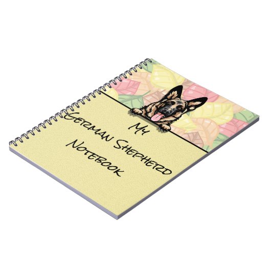 Peking Leuk Duits Herder notitieboek (Linkerzijde)