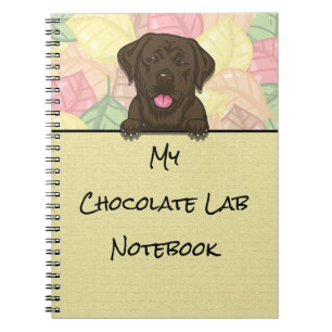 Peking Leuke Chocolade Labrador notitieboek