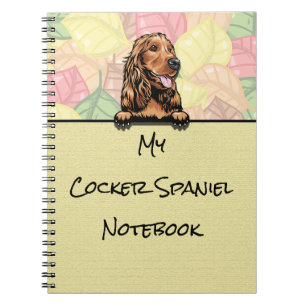 Peking Leuke Cocker Spaniel notitieboek