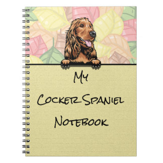 Peking Leuke Cocker Spaniel notitieboek