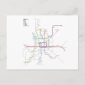 Peking-metro Briefkaart (Voorkant)