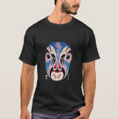 Peking opera make keup Yang Zhi T-shirt (Voorkant)