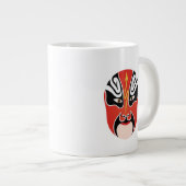 Peking opera make-up Zhang He Grote Koffiekop (Voorkant rechts)