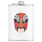 Peking opera make-up Zhang He Heupfles (Voorkant)