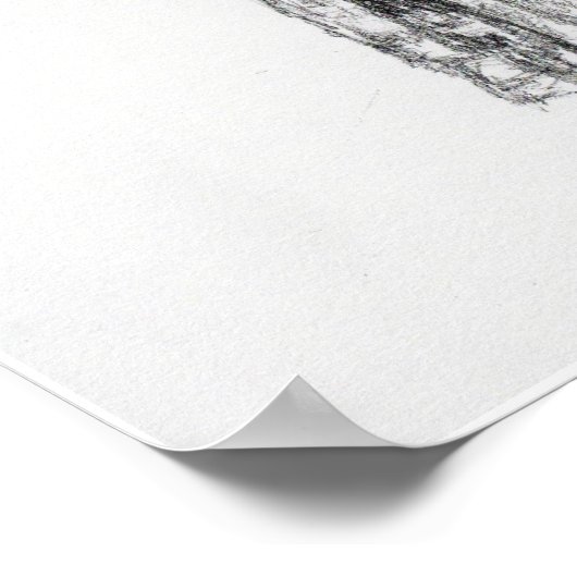 Peking Owl" Poster (Hoek)