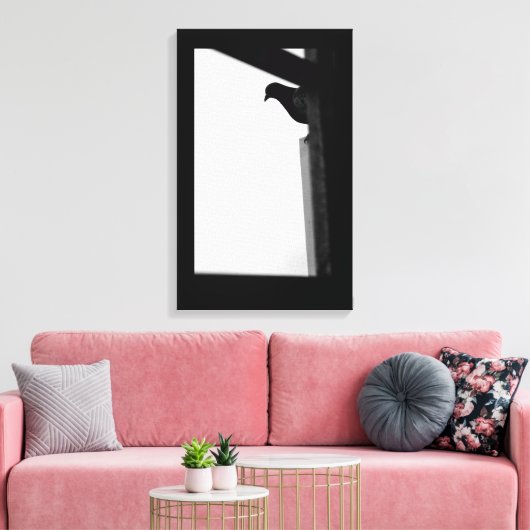 Peking Pigeon Canvas Afdruk (Insitu (Woonkamer))