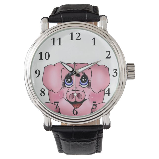 Peking Piggy Watch Horloge (Voorkant)