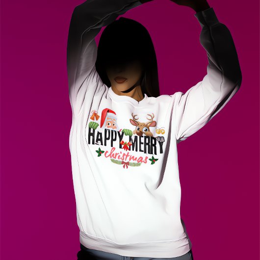 Peking Santa en Rendier Christmas Fun Trui