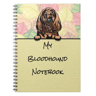 Peking Schattig Bloodhound notitieboek