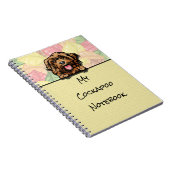Peking schattig Cockapoo notitieboek (Rechterzijde)