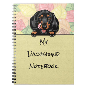 Peking schattig Dachshund notitieboek