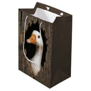 Peking Verjaardag Witte Gans Medium Cadeauzakje