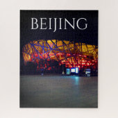 peking vogelneststadion legpuzzel (Verticaal)