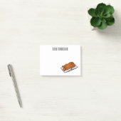 Pekingeend cartoonillustratie  post-it® notes (Kantoor)