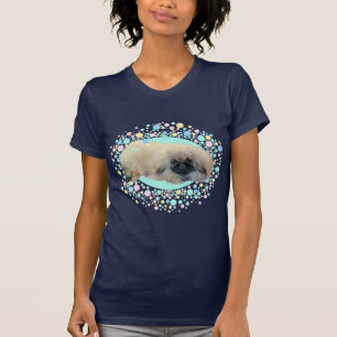 Pekingees Bubbel Geluk T-shirt