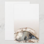 Pekingees gluurt naar buiten briefpapier (Voorkant / Achterkant)