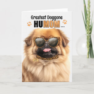 Pekingees Hond Beste Moederdag ooit Feestdagen Kaart