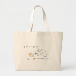 Pekingees Hond Grote Tote Bag