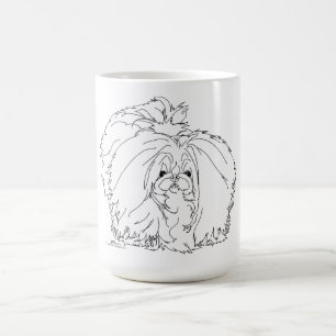 Pekingees Hond Koffiemok