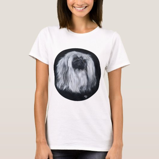 Pekingees Hond T-shirt (Voorkant)