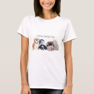 Pekingees Honden Vrienden T-shirt